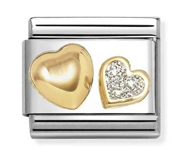 Zawieszka Nomination Composable Wypukłe Dwa Serca – Złoto 18K  03022026 💖.jpg